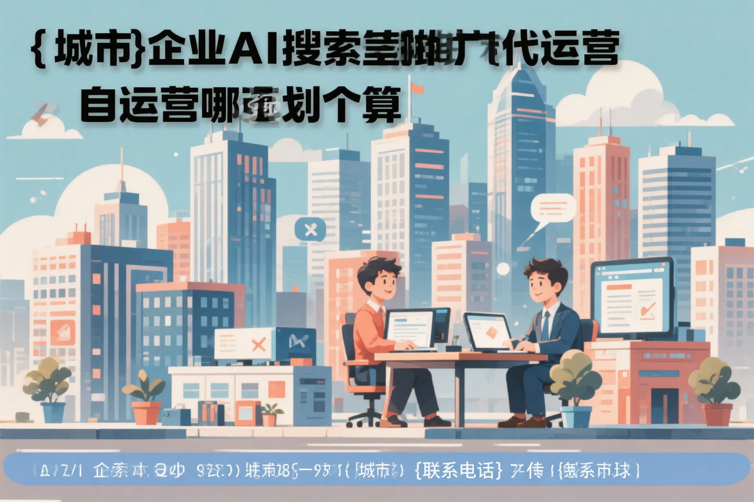 河池企业AI搜索推广代运营和自运营哪个更划算