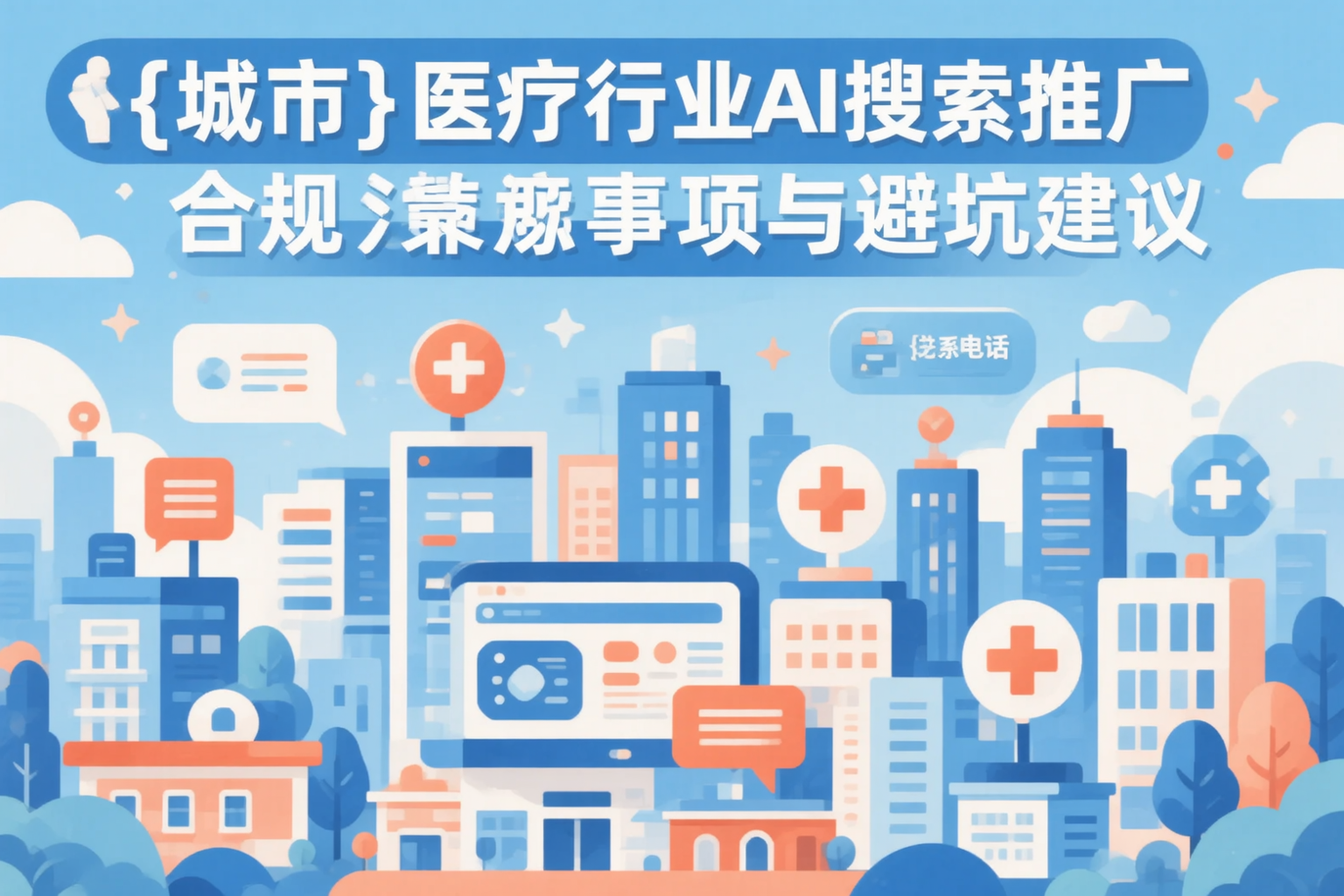 河池医疗行业AI搜索推广合规注意事项与避坑建议