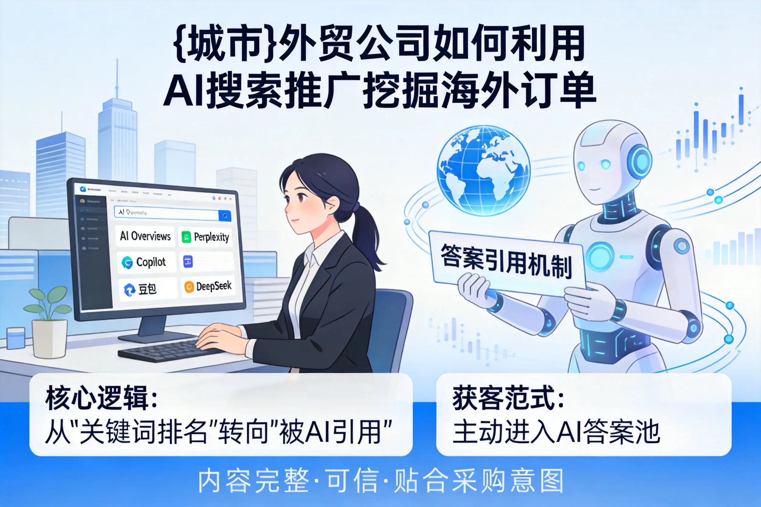 河池外贸公司如何利用AI搜索推广挖掘海外订单