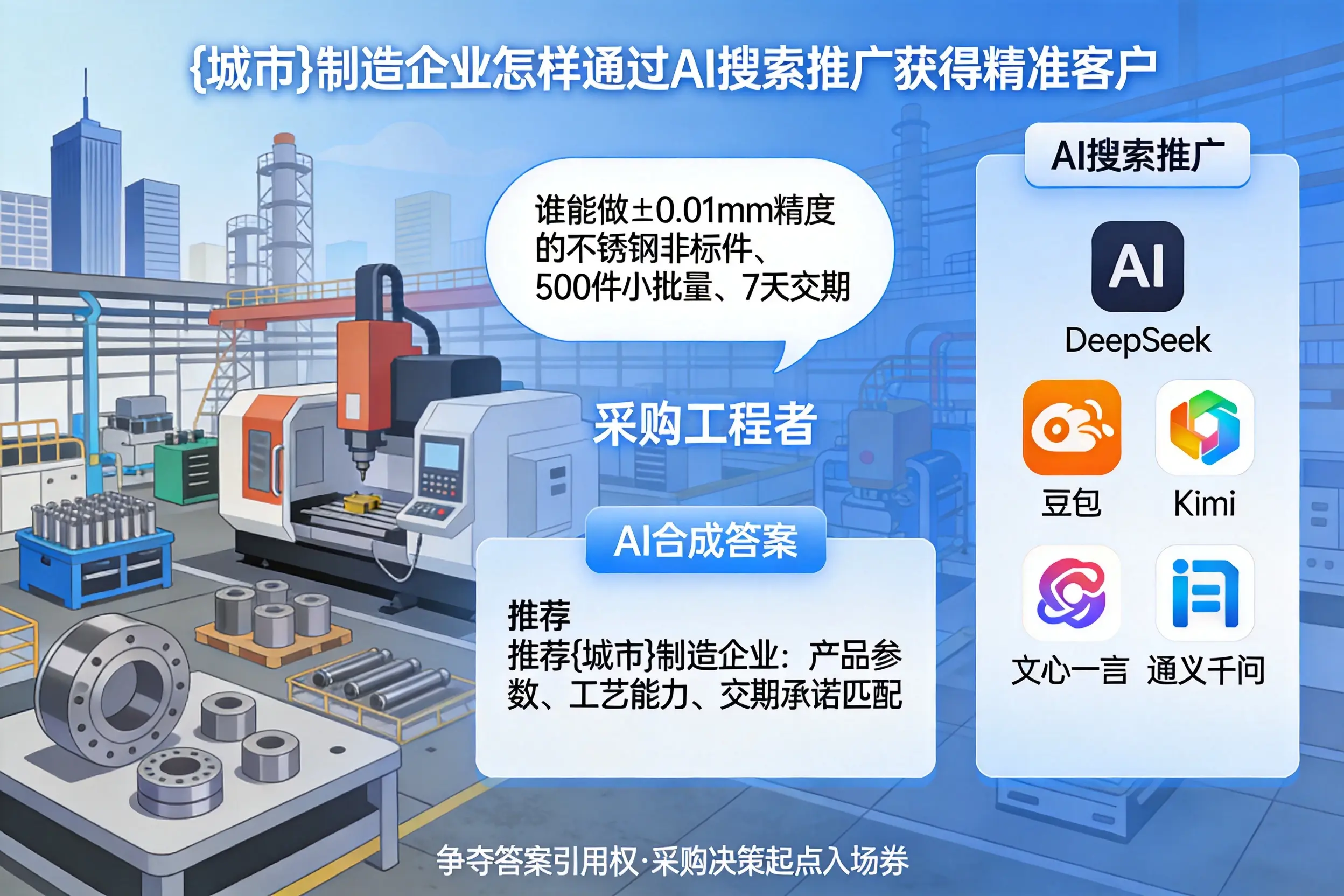 河池制造企业怎样通过AI搜索推广获得精准客户