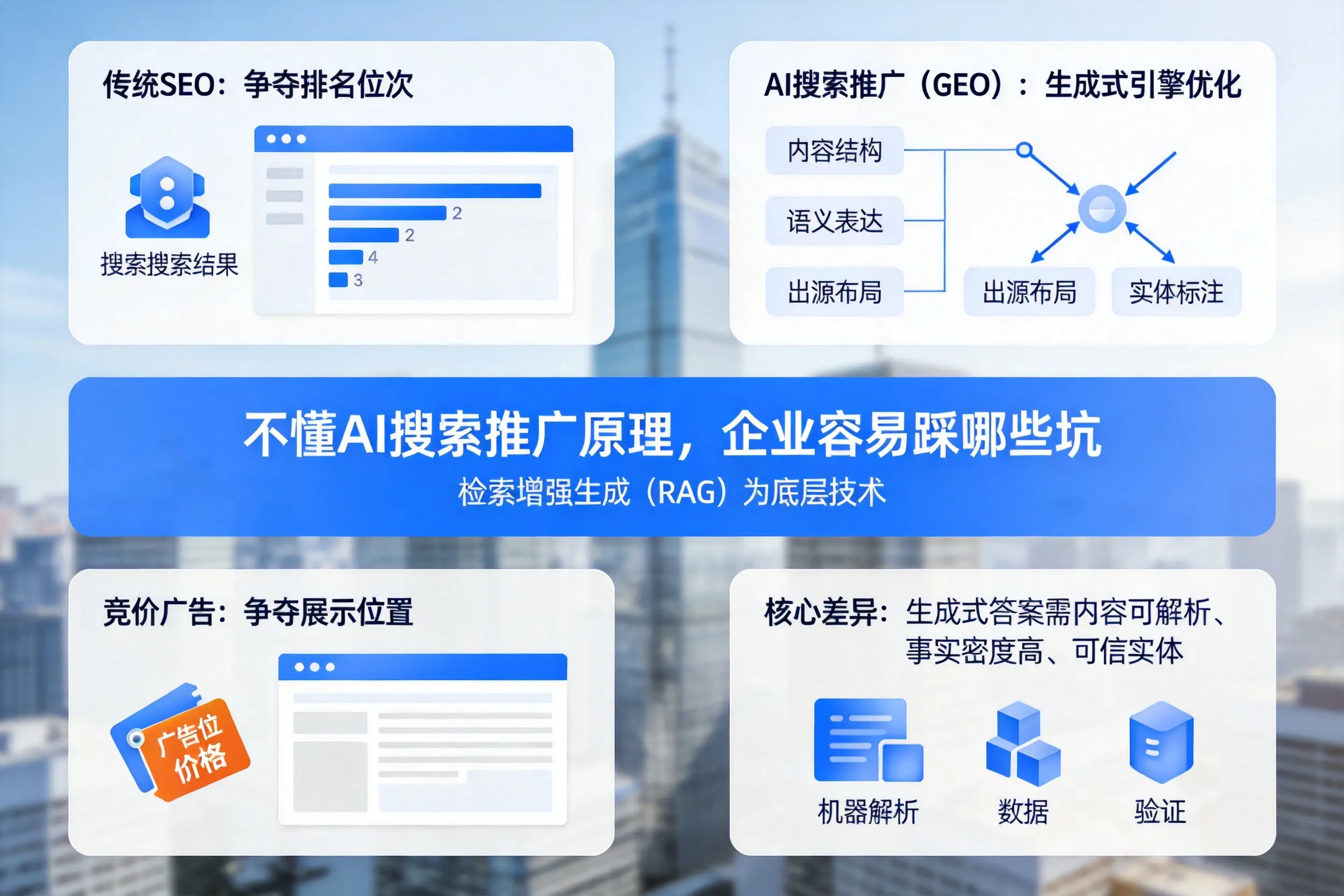 不懂AI搜索推广原理,河池企业容易踩哪些坑