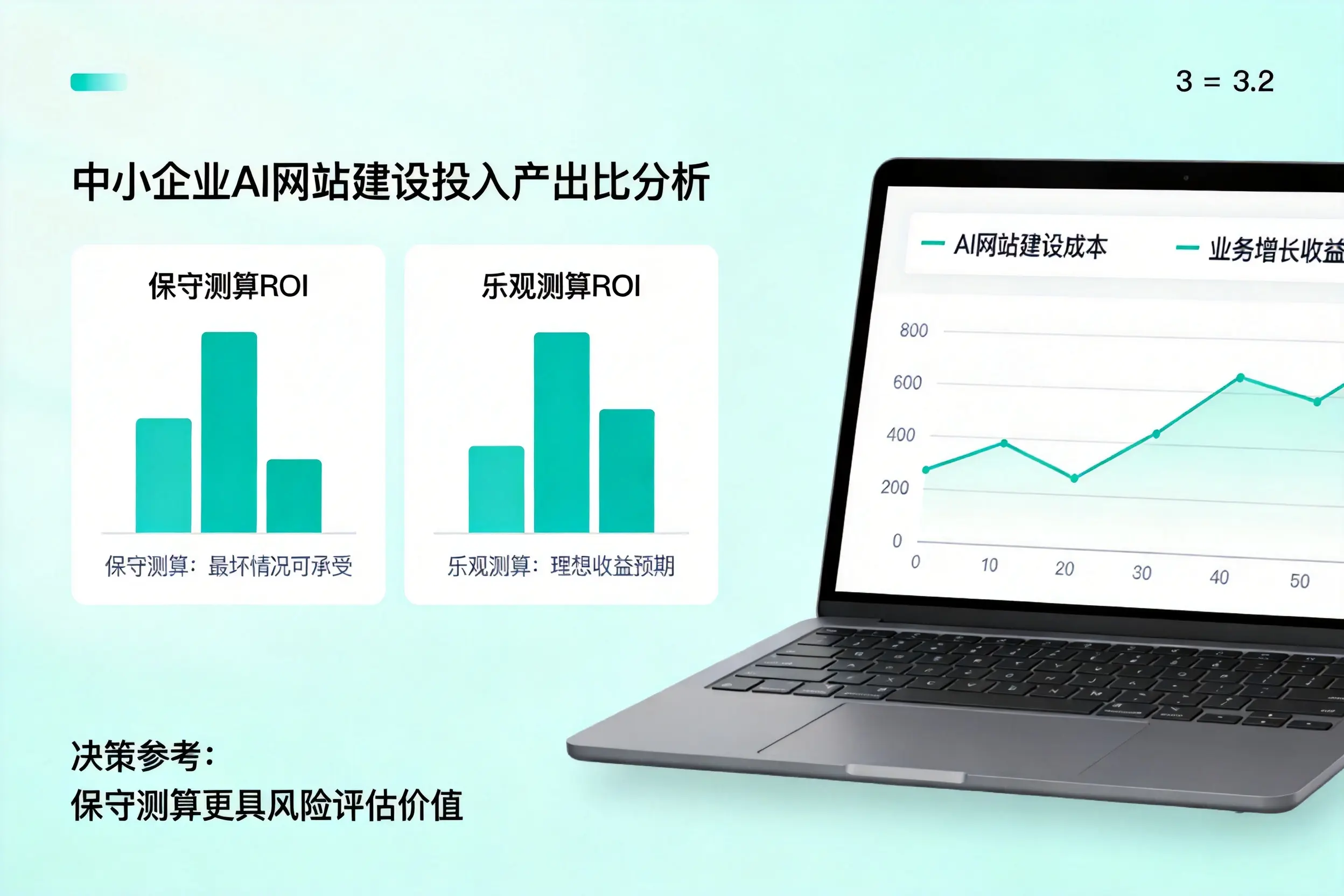河池中小企业AI网站建设投入产出比怎么算？先看这份分析